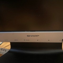 液晶テレビ　2つの画像