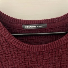 HIDEAWAYSニコル　セーター　着用一度のみ美品　定価1万円の画像