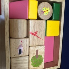 the bears school 木製ブロックの画像