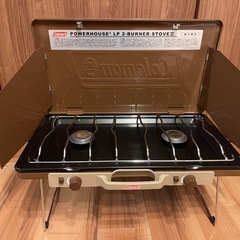 使用少なめ！コールマン　パワーハウスLPツーバーナーストーブIIの画像