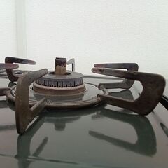 ★リユースのサカイつくば店★TK7254 Rinnai ガステーブル RTE597BK 21年製 動作確認／クリーニング済み 【リユースのサカイつくば店】の画像