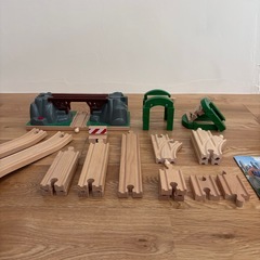 BRIO ブリオ 木製レール 追加レール セット おまとめの画像