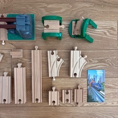 BRIO ブリオ 木製レール 追加レール セット おまとめの画像