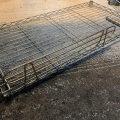 ステンレス棚のサイドガード4枚の画像