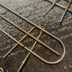 ステンレス棚のサイドガード4枚の画像