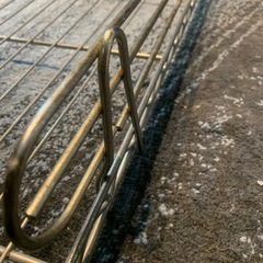 ステンレス棚のサイドガード4枚の画像