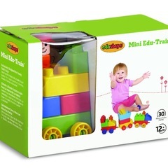 Mini Edu-Train 30パーツ カラフルの画像