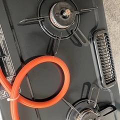 2口ガスコンロ（Paloma IC-S37BM-L）の画像