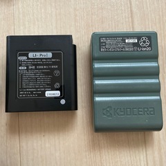 お話中空調ファン2セット　バッテリー　バラ売り可能の画像