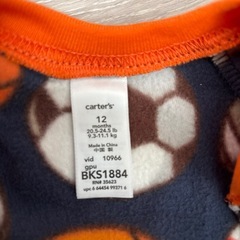 美品　カーターズ　12m カバーオールの画像