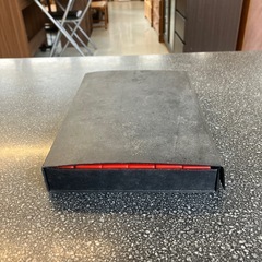 M2511-171 麻雀牌 レッド ケース付き キズ汚れ有りの画像