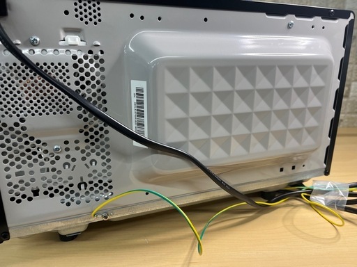【美品】ニトリ 18L フラット電子レンジ EM-520X BK