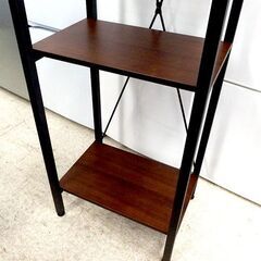 4段 シェルフ 高さ148 幅48cm ダンテ ブックシェルフ オープンラック 収納棚 収納ラック ☆ 札幌市北区屯田 の画像