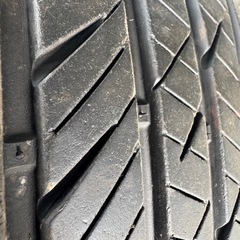 SSR製 レーベンハートM 17インチ 114.3 8J 9J 各2本の4本セット タイヤバリ溝の画像