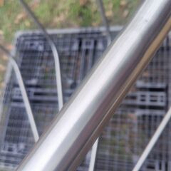 錆びない布団干し／物干しフレーム 一点物 屋外OKの画像