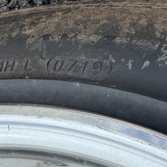 SSR製 レーベンハートM 17インチ 114.3 8J 9J 各2本の4本セット タイヤバリ溝の画像