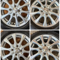 155/65R14🌈軽自動車用🌈スタッドレスアルミ４本セット🌈特価‼️😊の画像