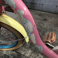 ⭐︎ドリーム2号館⭐︎⭐️ジモティー割引⭐️マイメロディ/16インチ子供用/ピンクの画像