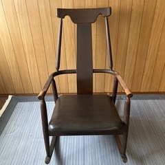 昭和レトロロッキングチェアの画像