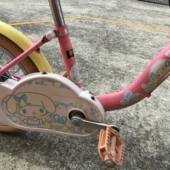 ⭐︎ドリーム2号館⭐︎⭐️ジモティー割引⭐️マイメロディ/16インチ子供用/ピンクの画像