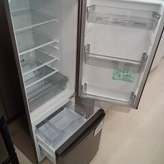 リユースのサカイ栃木店★ジモティ割あり★ MITSUBISHI 冷蔵庫 MR-P17F-H 168L 21年製 動作確認／クリーニング済み TC11534の画像