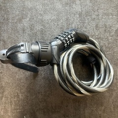 自転車　鍵　ダイヤルロックの画像