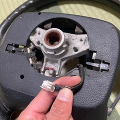 トヨタ アクア、30プリウス　ステアリング革ハンドル本体 黒レザー革　クレコンの画像