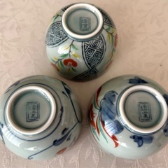 瑞窯　湯呑み茶碗　3客の画像