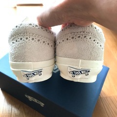 【引取限定】新品/24cm VANS LX OLD SKOOL BROGUE 希少‼️の画像