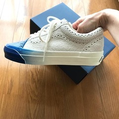 【引取限定】新品/24cm VANS LX OLD SKOOL BROGUE 希少‼️の画像