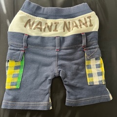 ハーフパンツ＿８０サイズの画像