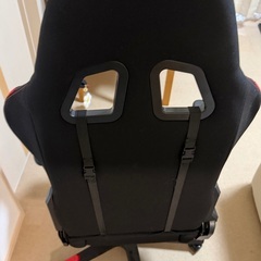 DxRACER（ディーエックスレーサー）ゲーミングチェア DxR-BKN ブラックの画像