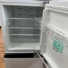 「安心の1年保証付。【２ドア冷蔵庫 Hisense HR-D13E3W 2024年製 135L 49L】取りに来れる方限定。」の画像