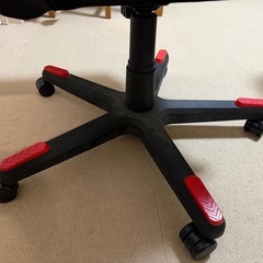 DxRACER（ディーエックスレーサー）ゲーミングチェア DxR-BKN ブラックの画像