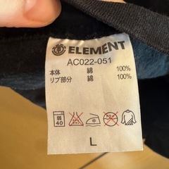 element ロングTシャツ　の画像
