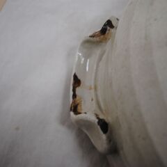 [1702]花柄　土鍋　7号の画像