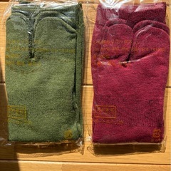 未開封 タビ型ソックス タビックス２足組の画像