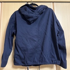 ネイビーアウターの画像