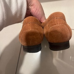 日本製　革靴　モカシンの画像