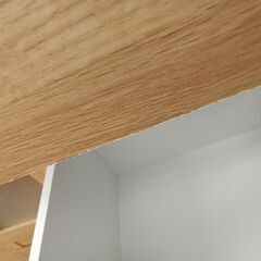 ★リユースのサカイつくば店★TK7259 クラフトコガ レンジ台 ナチュラル H97×D45×W70 クリーニング済みの画像