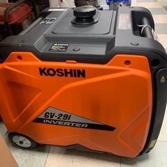 インバータ発電機 KOSHIN GV-29i 未使用品の画像