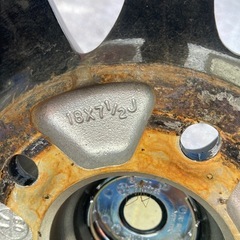 値下げタイヤホイール18インチの画像