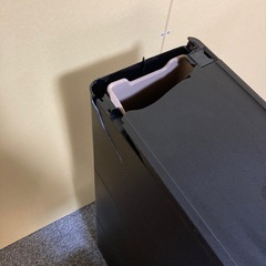 未使用[2点セット] 山崎実業 密閉 袋ごと 米びつ 5ｋｇ 計量カップ 付 サンカ ストランティ キャスター付き 隙間収納の画像