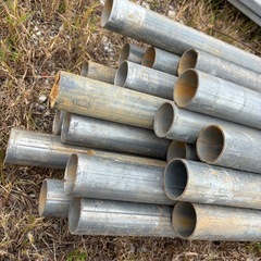 中古　単管パイプ1.5mm 40本セット 各サイズも有りの画像