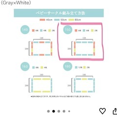 ドア付きベビーサークル
の画像