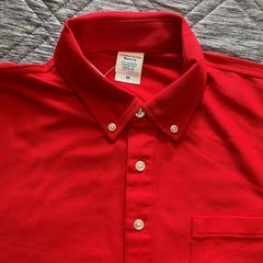ポロシャツ　赤　複数枚の画像