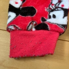 【Disneybaby】腹巻き付きフリースズボン【80】の画像