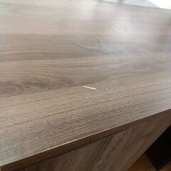 ★リユースのサカイつくば店★TK7261  デスク ブラウン H86×D43×W120 クリーニング済みの画像