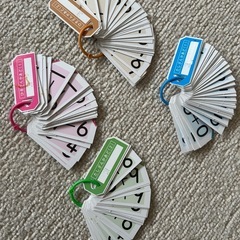 足し算引き算カードの画像