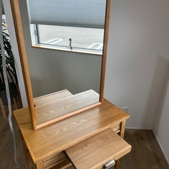 北欧モダン＊美容室セット面＋椅子2脚セット（美濃市引き取り・美品）の画像